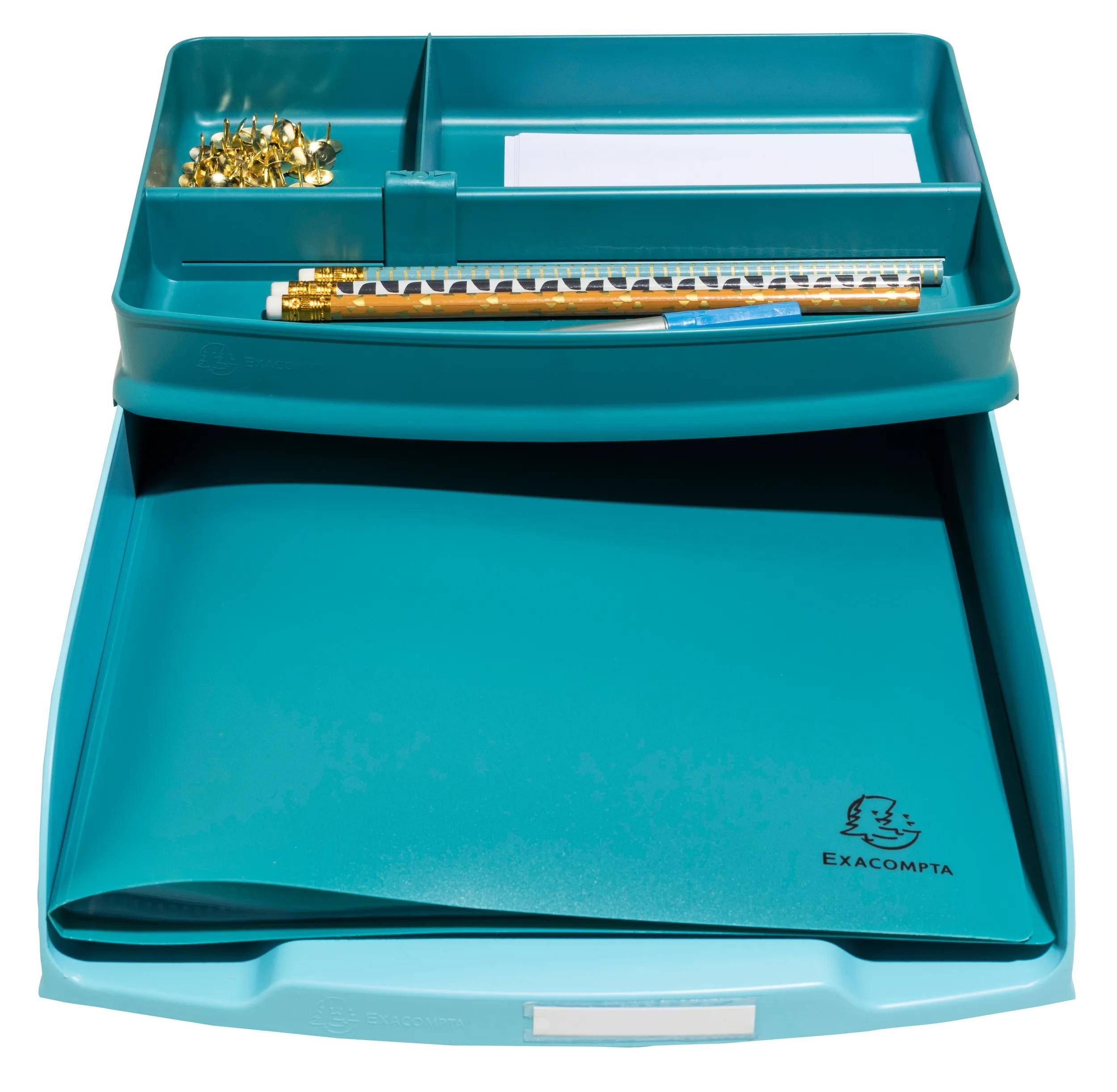 Exacompta 6x Briefablage Combo Styli, Skandi - Bleu givré - 11133D