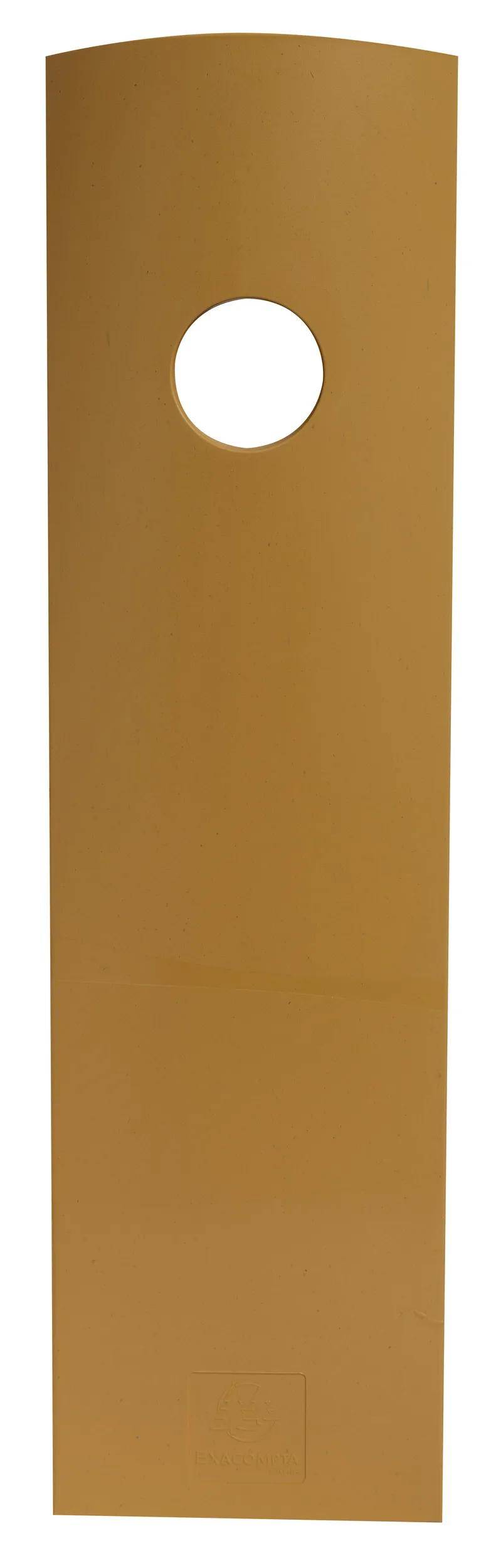 Ein großes, einfaches braunes Rechteck, das einem Kartonblatt oder Papier ähnelt.