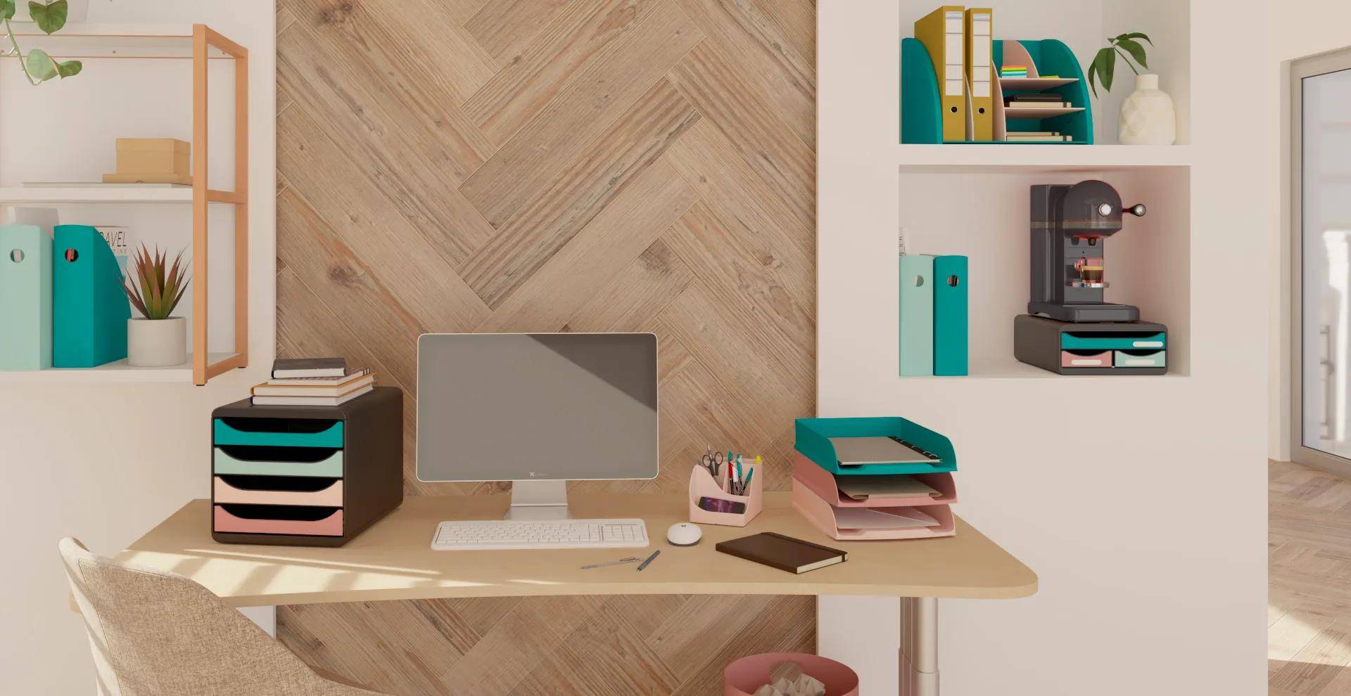 Eine türkisfarbene Geschenkbox mit offenem Deckel, der ihr leeres Inneres zeigt, entworfen zum Lagern oder Präsentieren von Gegenständen.