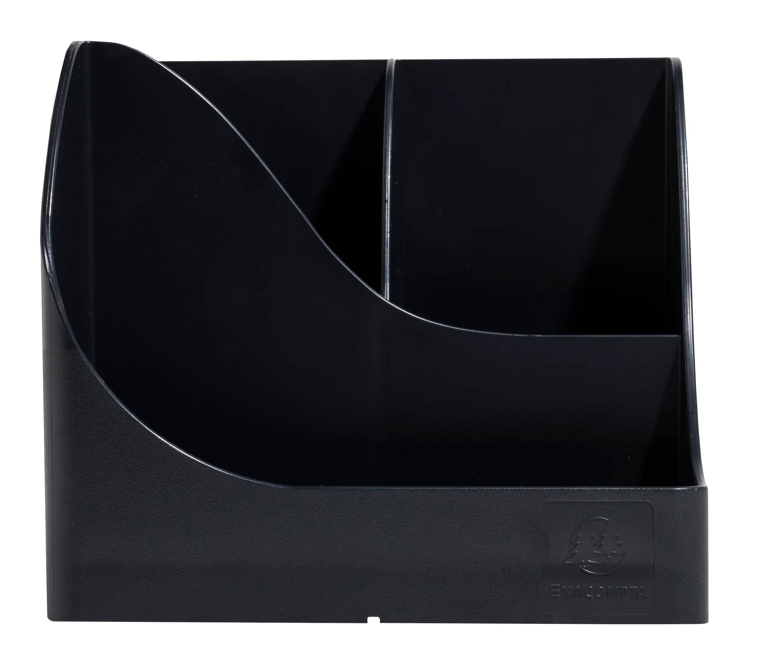 Ein türkisfarbenes Dokumentenfach mit dem Markennamen „Exacompta