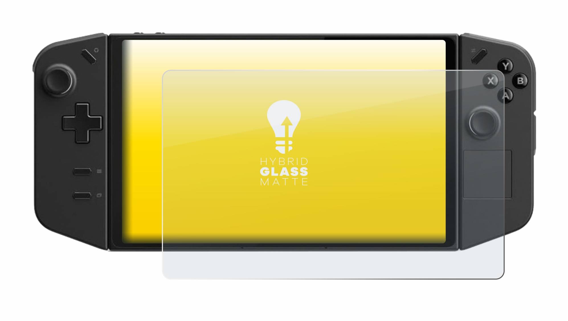 upscreen Hybrid Glas Matt Panzer-Folie für Lenovo Legion Go