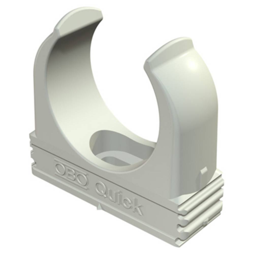 OBO Quick-Schelle Typ 2955, M25, lichtgrau