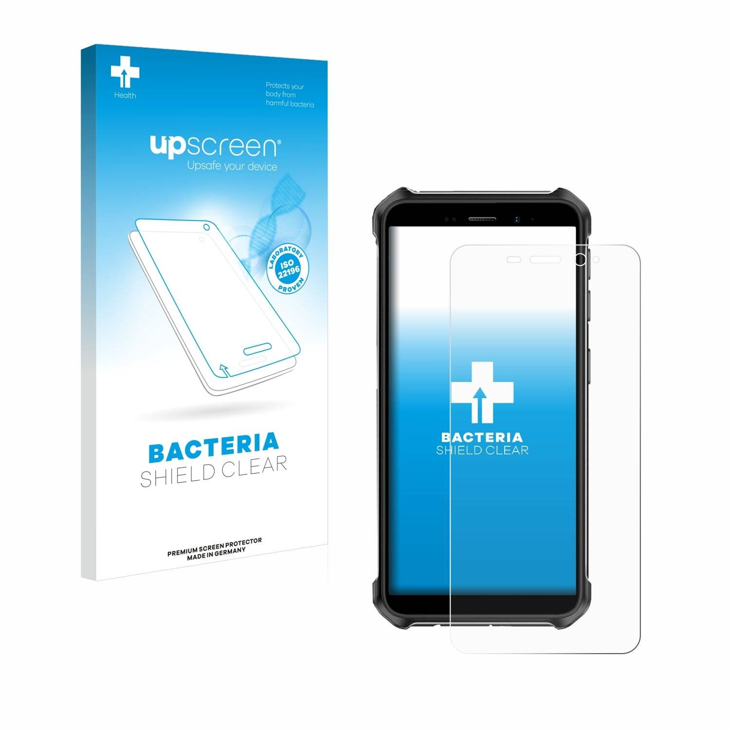 upscreen Bacteria Shield Schutzfolie für Ulefone Armor X12 Pro -