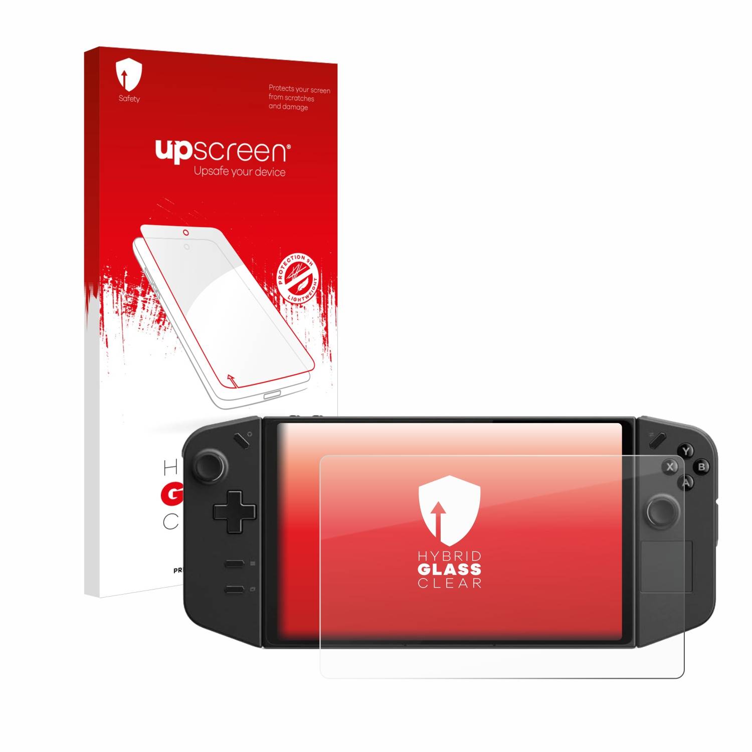 upscreen Hybrid Glas Panzer-Folie für Lenovo Legion Go