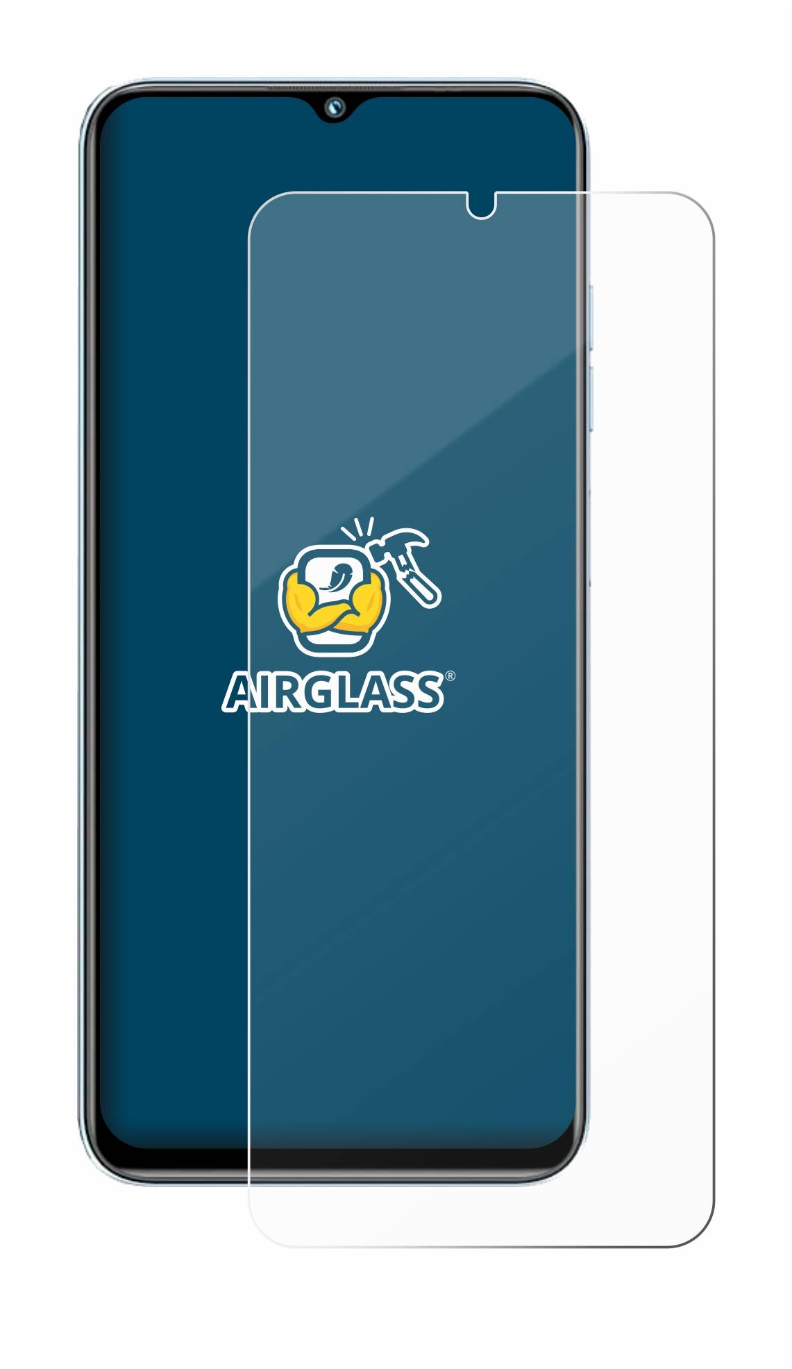 BROTECT AirGlass Glas Panzer-Folie für Oukitel C36 (2023) - Schutzglas