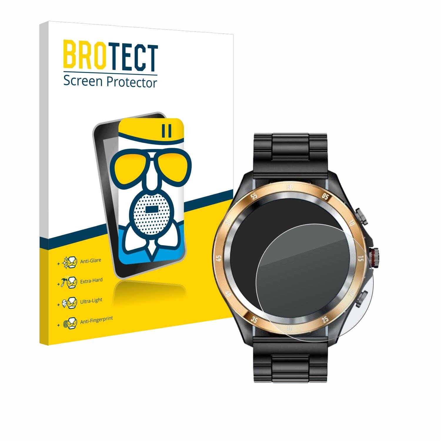 BROTECT AirGlass Matt Glas Panzer Folie für LIGE
