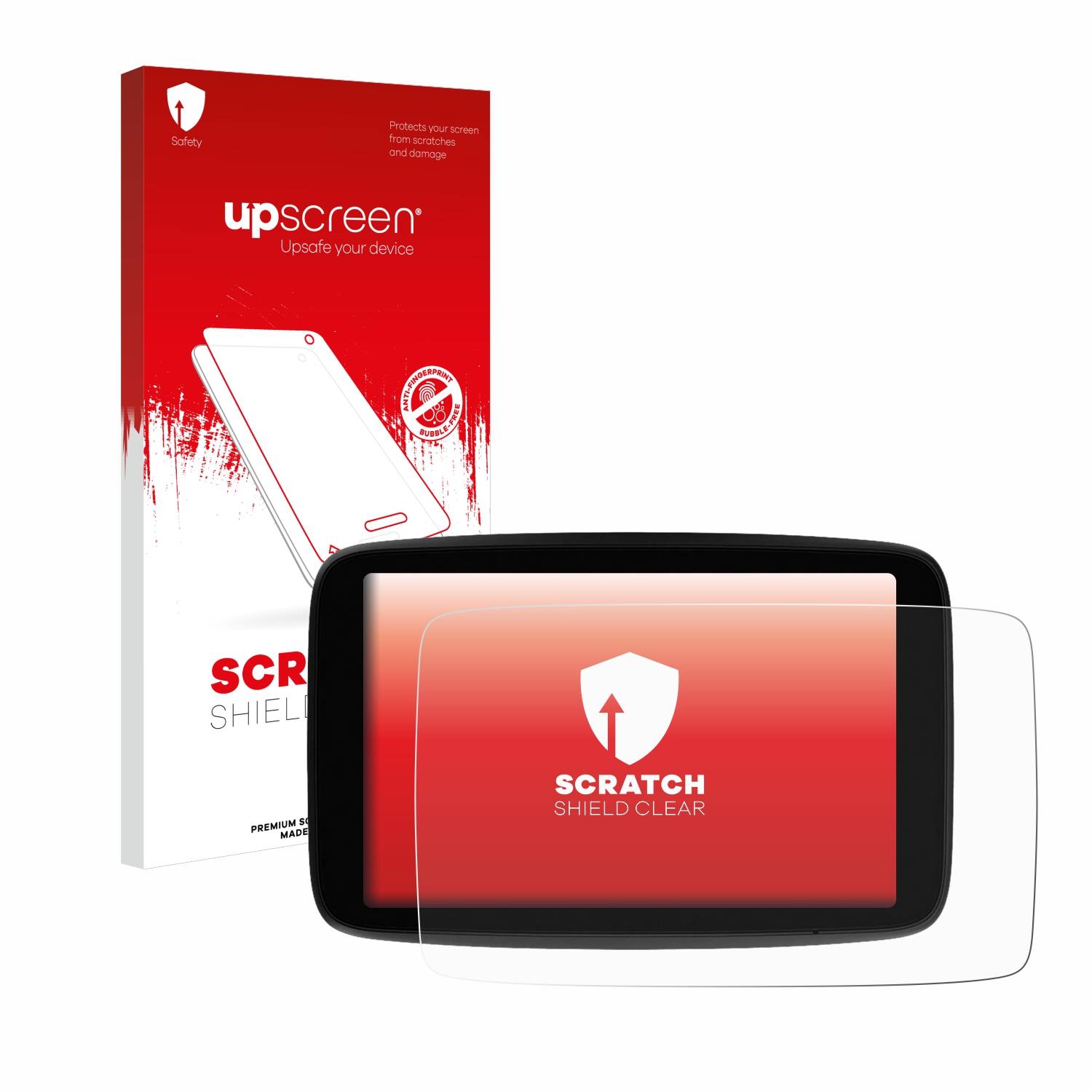 upscreen Scratch Shield Schutzfolie für TomTom GO Expert Plus 7