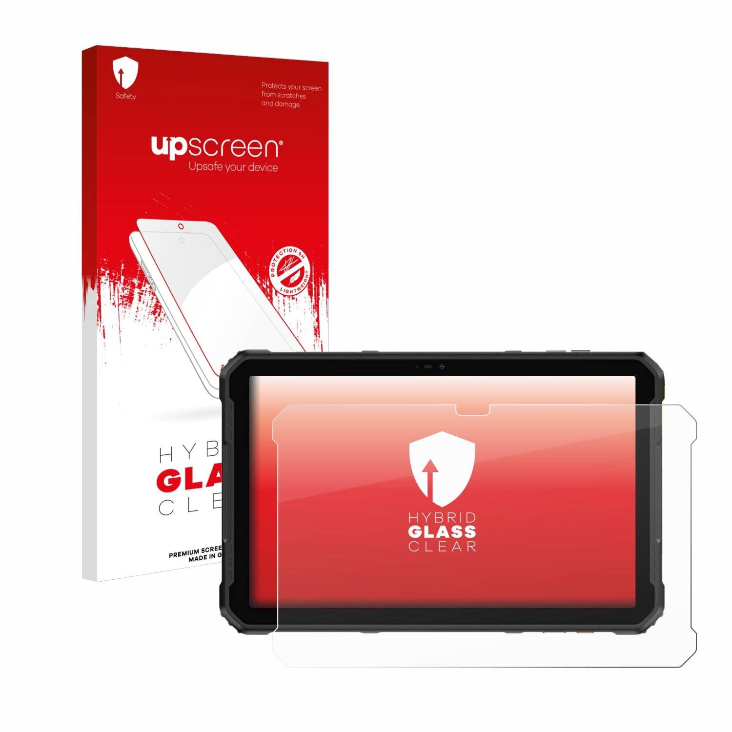 upscreen Hybrid Glas Panzer-Folie für Ulefone Armor Pad