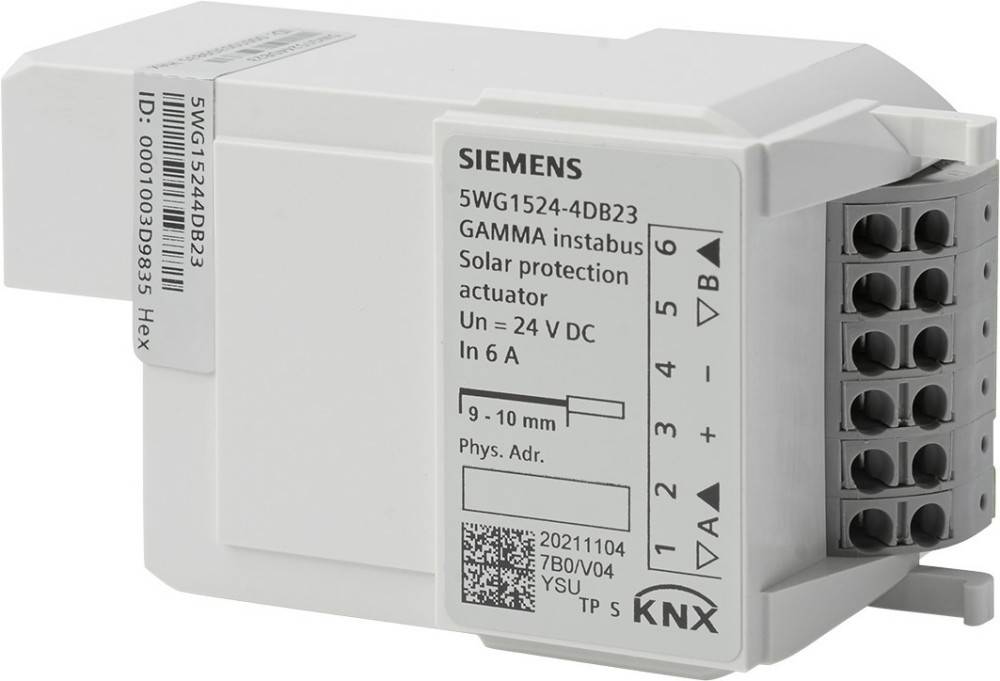 Siemens Dig.Industr. Sonnenschutzaktor RL 524D23