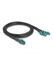Delock Antennenkabel - Mini FAKRA Z Steckverbinder quad (M) - zu FAKRA Z-Anschlu