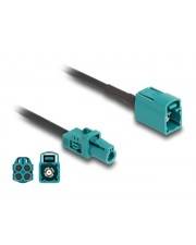 Delock Antennenkabel - Mini FAKRA Z Steckverbinder (M) - zu FAKRA Z-Anschluss (W