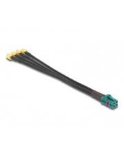 Delock Antennenkabel - Mini FAKRA Z Steckverbinder (M) - zu SMA (S) - 20 cm - RA