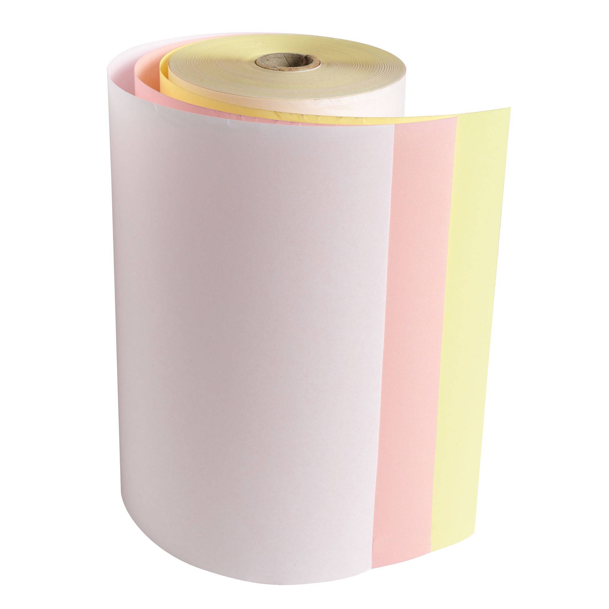 Exacompta 6x Rolle 3-lagig Telex 57g B: 210mm Kern 25mm L: 47m Weiß 52123E