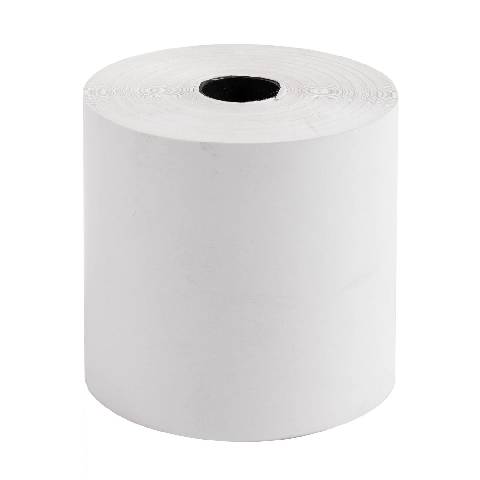 Exacompta 50x 1-lagige thermische Kassenrolle 80x68mm, 70m, 48g/m2, Weiß, 44819E