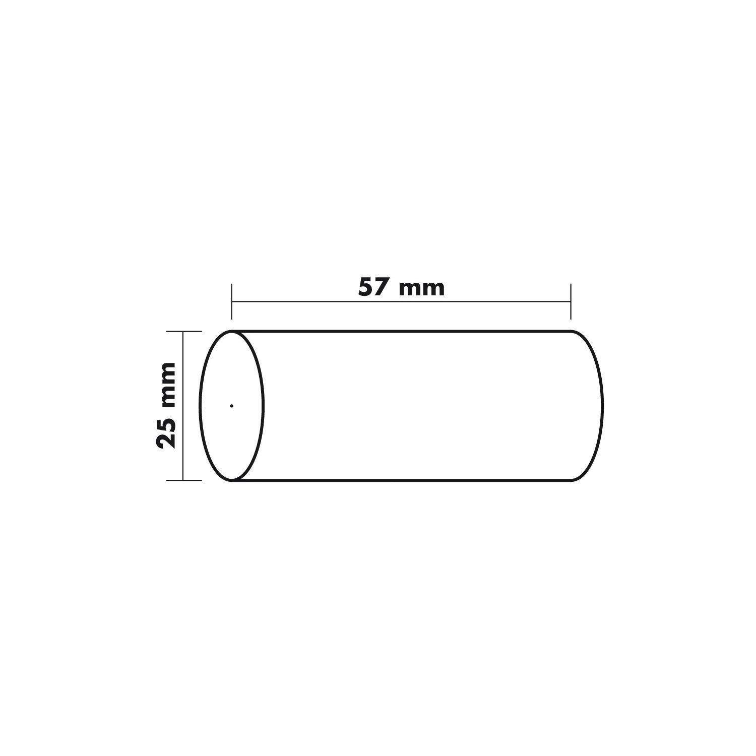 Exacompta 30x Rolle 1-lagig Offset Tischrechner 60g B: 57mm L: 65m Weiß 41806E