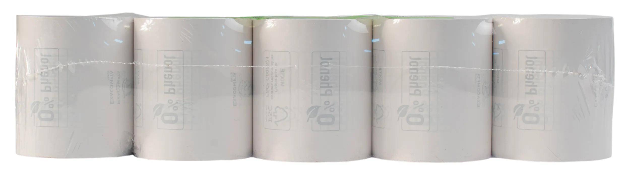 Exacompta 20x 1-lagige thermische Kassenrolle 48g 80x70mm Länge 72m Weiß 43828E