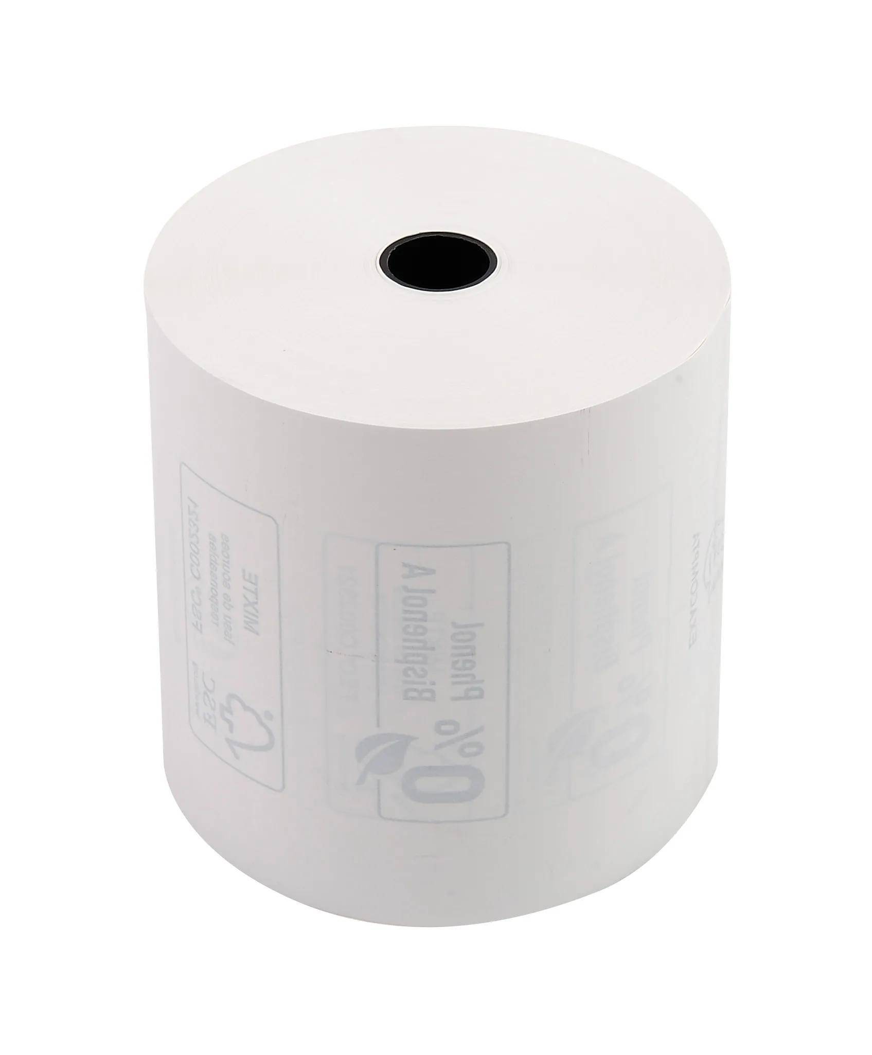 Exacompta 30x 1-lagige thermische Kassenrolle 48g 80x72mm Länge 76m Weiß 43818E