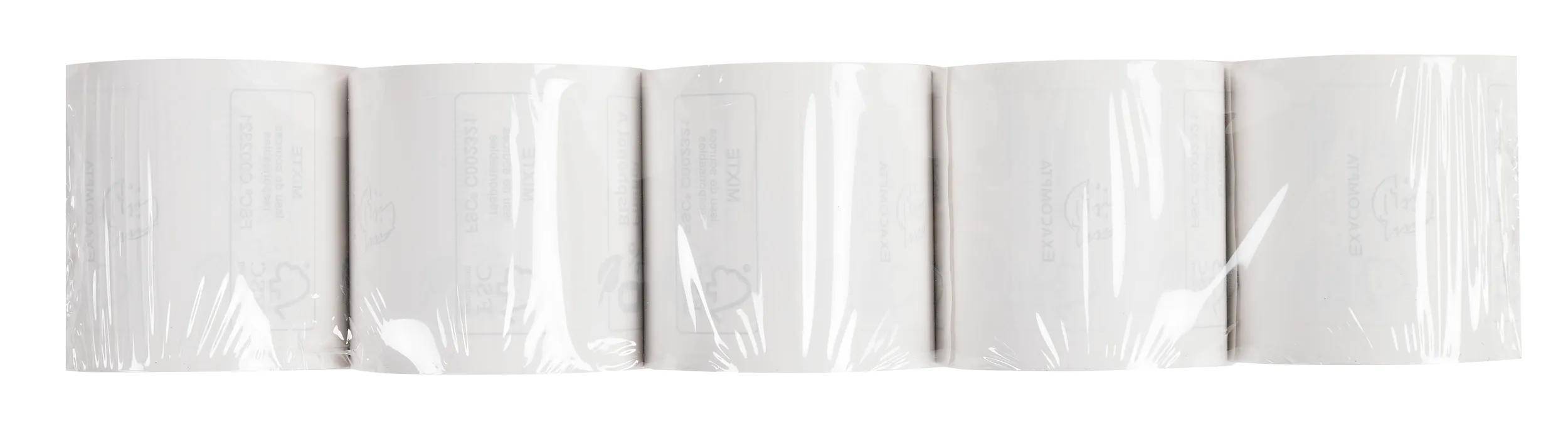 Exacompta 60x Thermorolle für Kassen EC 57x60mm 1-lagig 55g/m2 Weiß 43347E