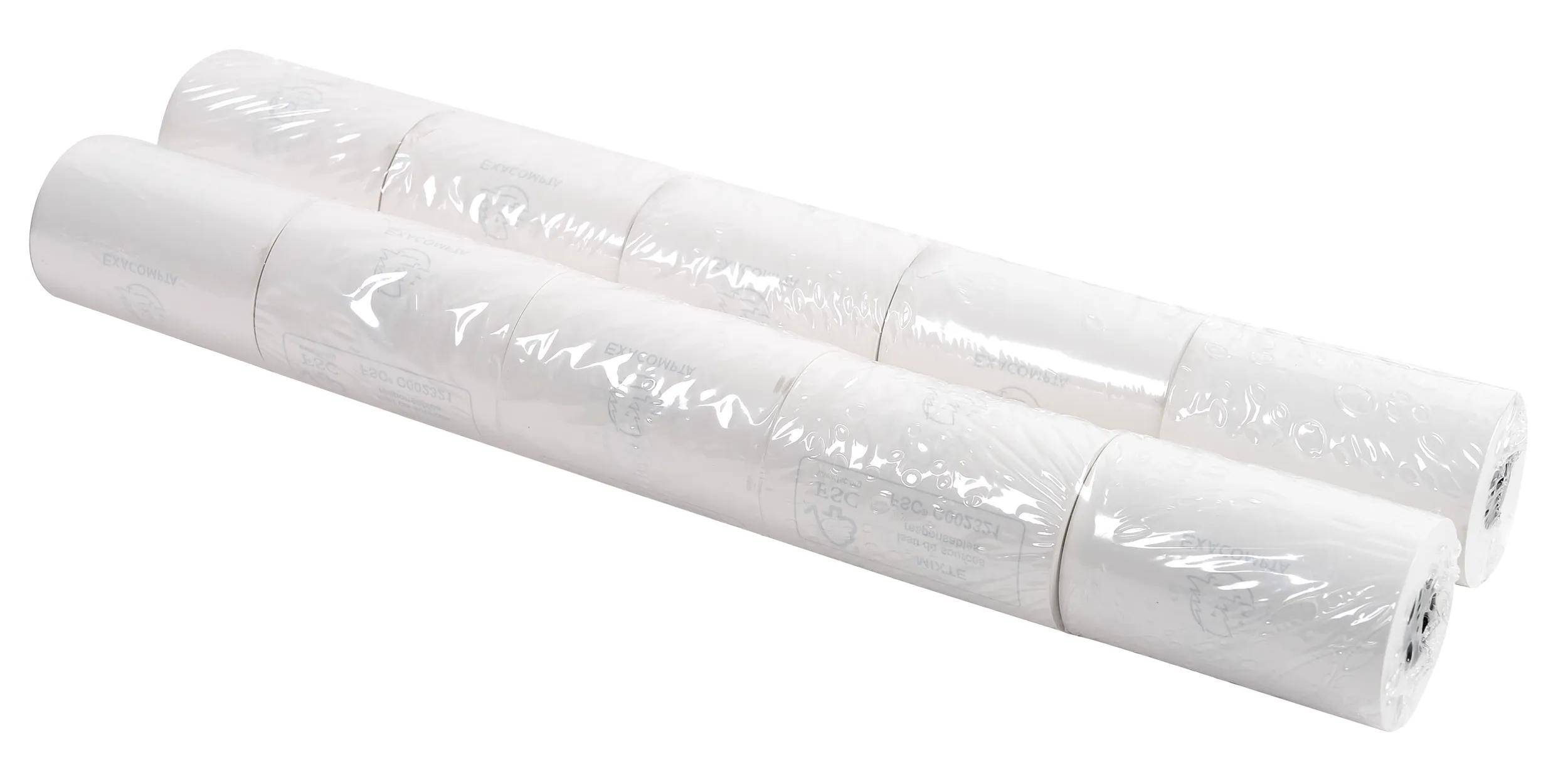 Exacompta 30x Thermorolle 1-lagig 55g/m2 57x46mx12 - Weiß - 40754E