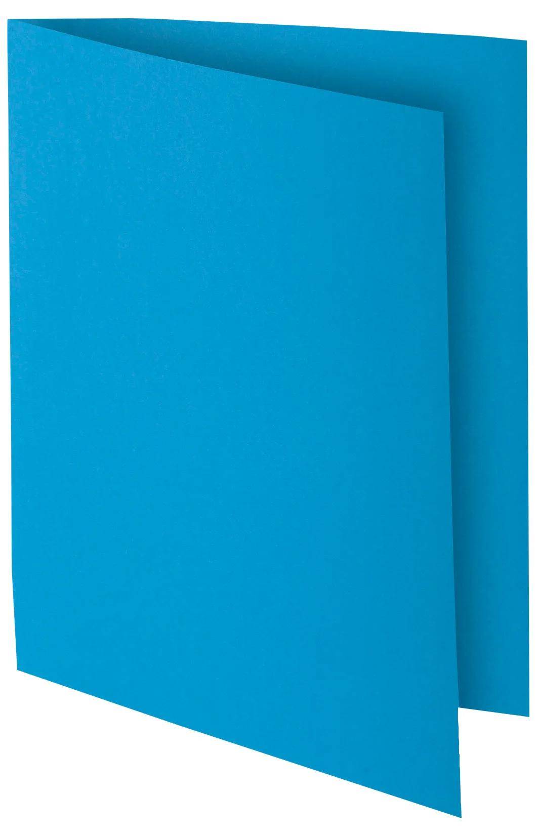 Exacompta 10x 50er Packung Aktendeckel BAHIA 220g A4 - Farben sortiert - 210500E
