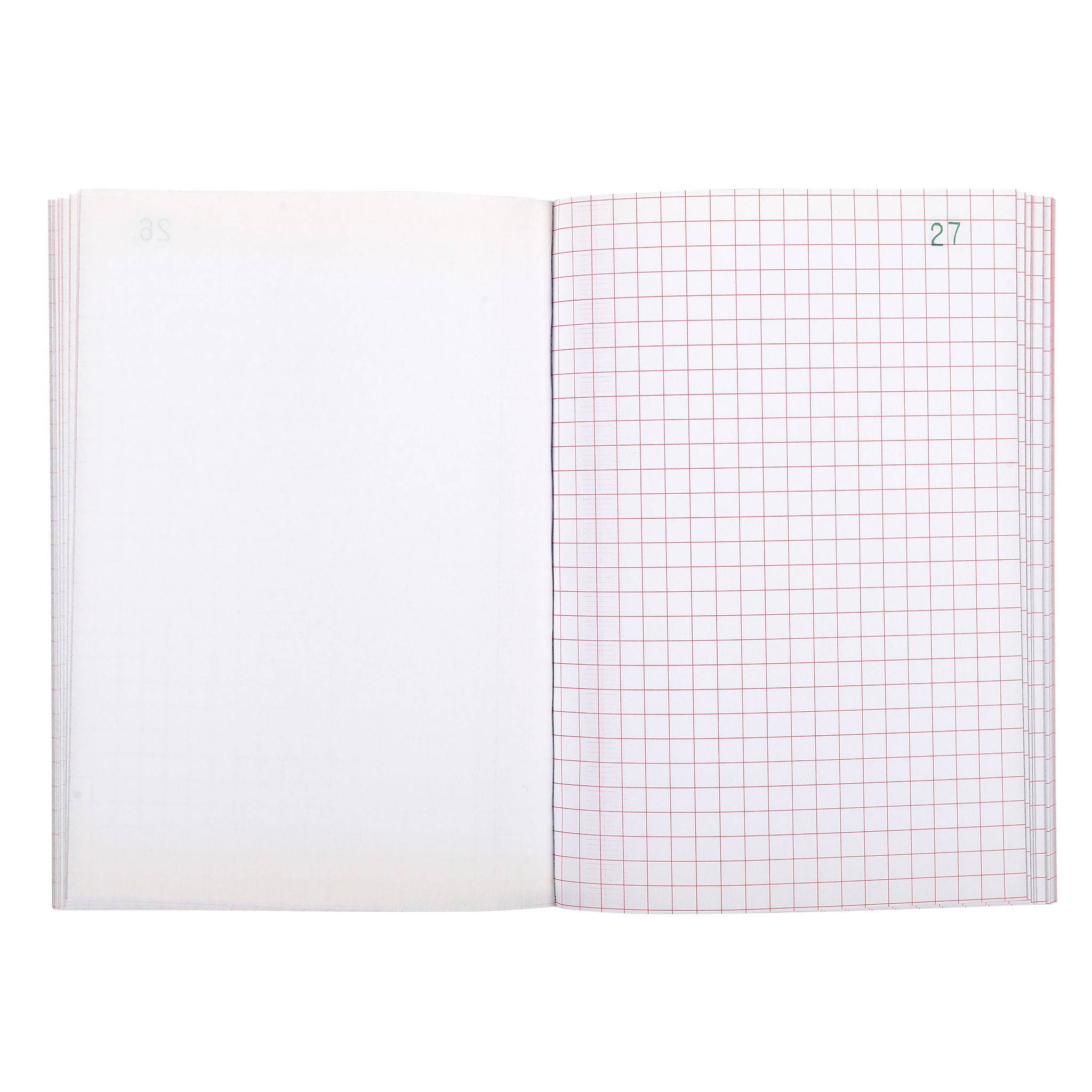 Exacompta 10x Durchschreibebuch A6 kariert 50 Blatt, dreifache Ausführung, 3241E