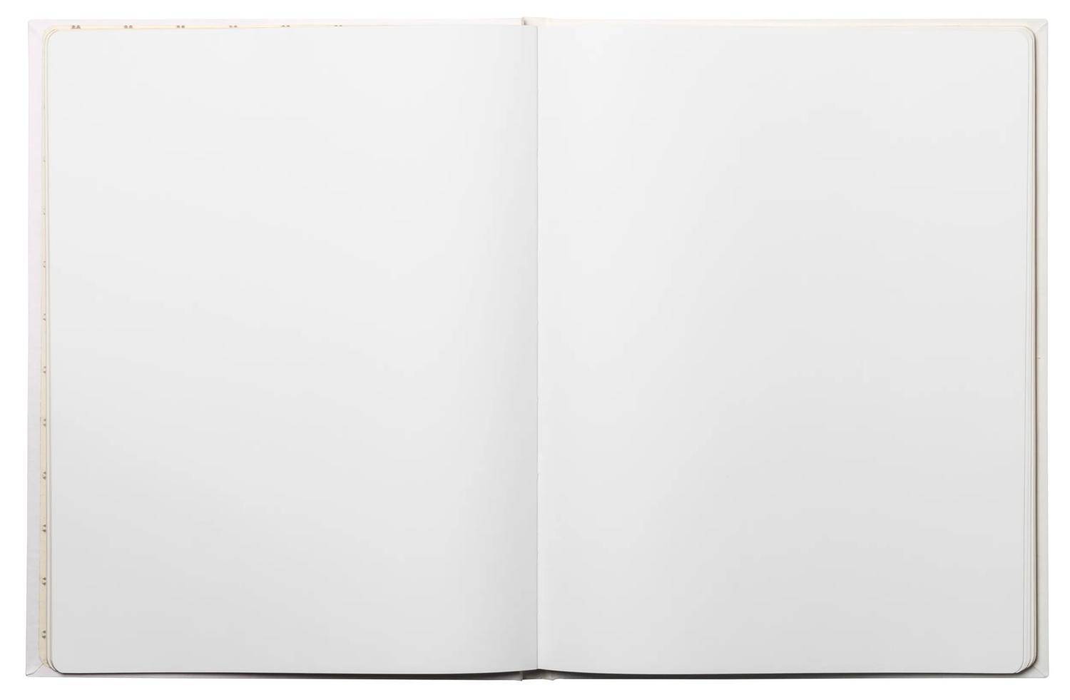 Exacompta Gästebuch, 100 Seiten, Goldschnitt, Néo Déco - Weiß - 47987E