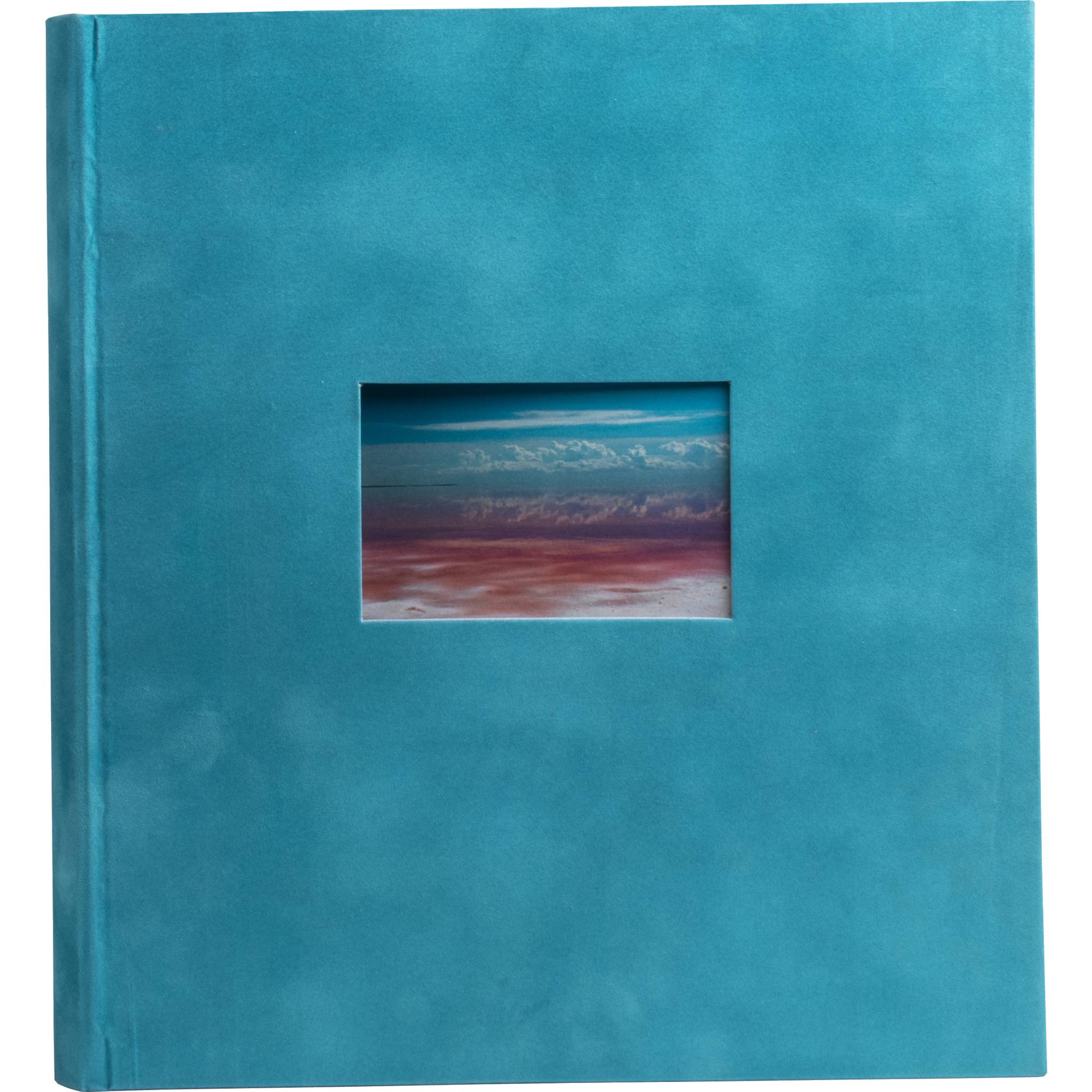 Exacompta Fotoalbum, 60 weiße Seiten, Skandi - Türkis - 16178E