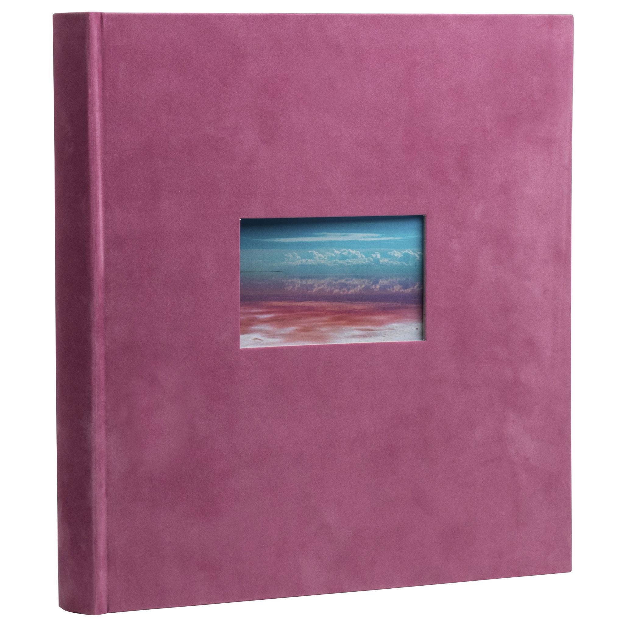 Exacompta Fotoalbum, 60 weiße Seiten, Skandi - Altrosa - 16179E