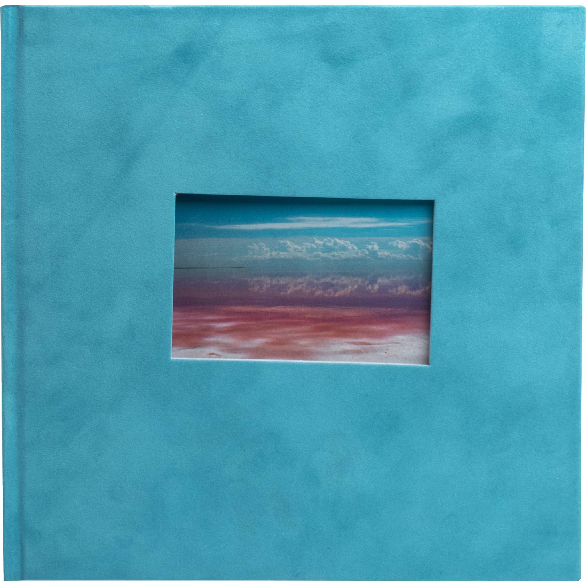 Exacompta Fotoalbum, 30 weiße Seiten, Skandi - Türkis - 16358E