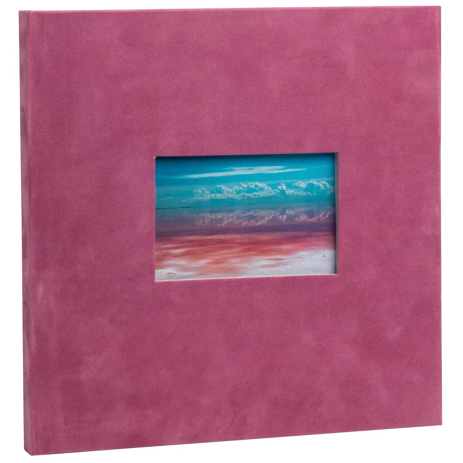 Exacompta Fotoalbum, 30 weiße Seiten, Skandi - Altrosa - 16359E