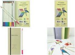Tombow Buntstift IROJITEN ''Volumen 1'', 10er Set hochwertiger Buntstift in Pastellfarben, handgefertigt,