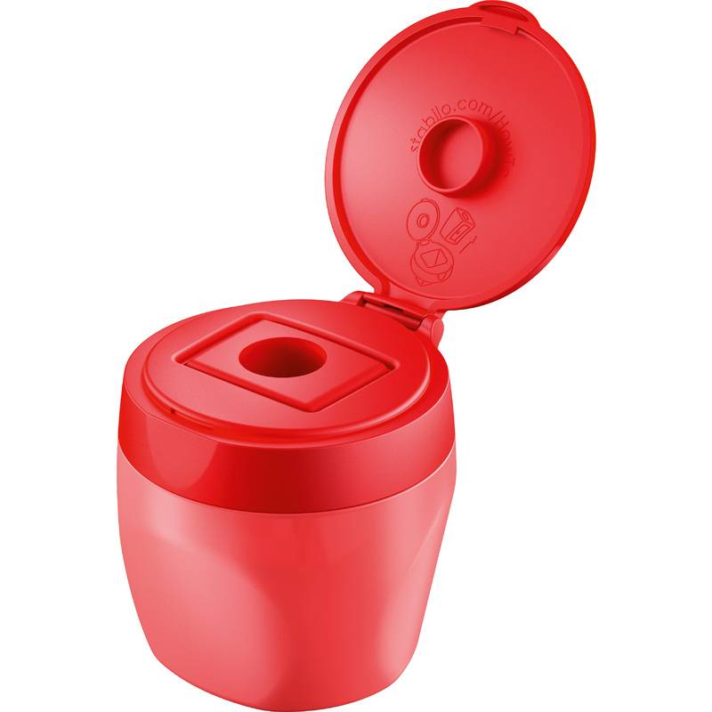 STABILO Spitzdose woody 3 in 1, rot