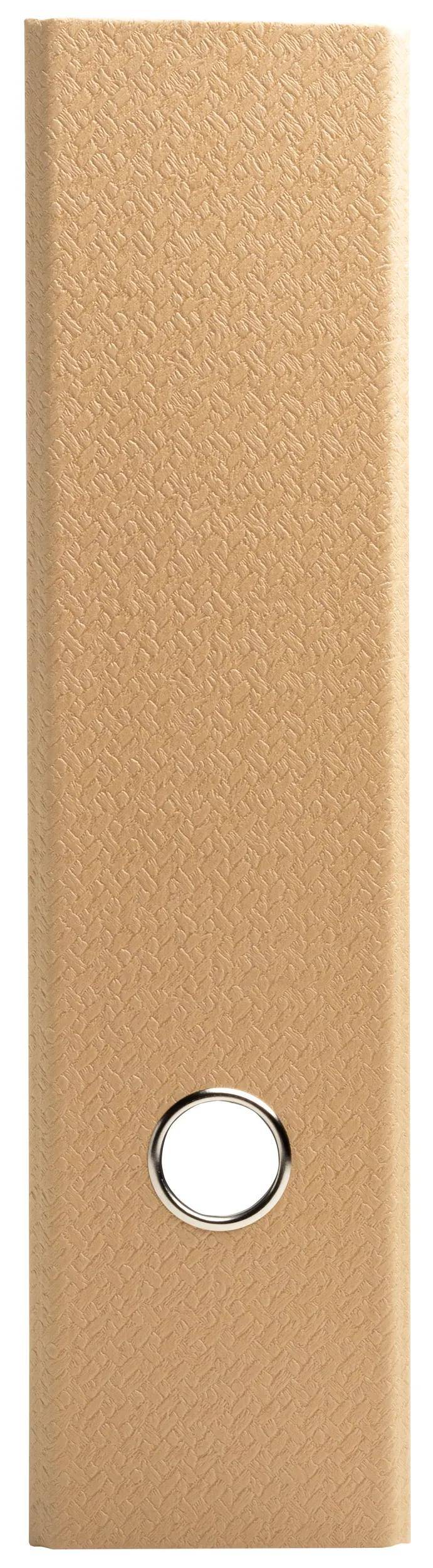 Exacompta 10x Ordner Prem'Touch Rücken 80mm A4 Office by me Beige 53602E