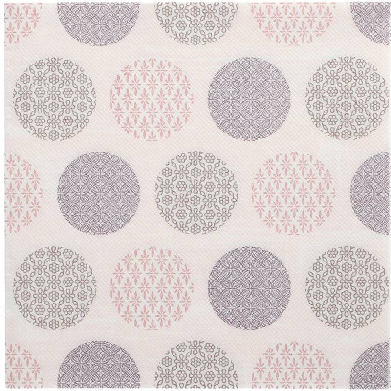PAPSTAR Motiv-Servietten "ROYAL Collection Rococo", rosa