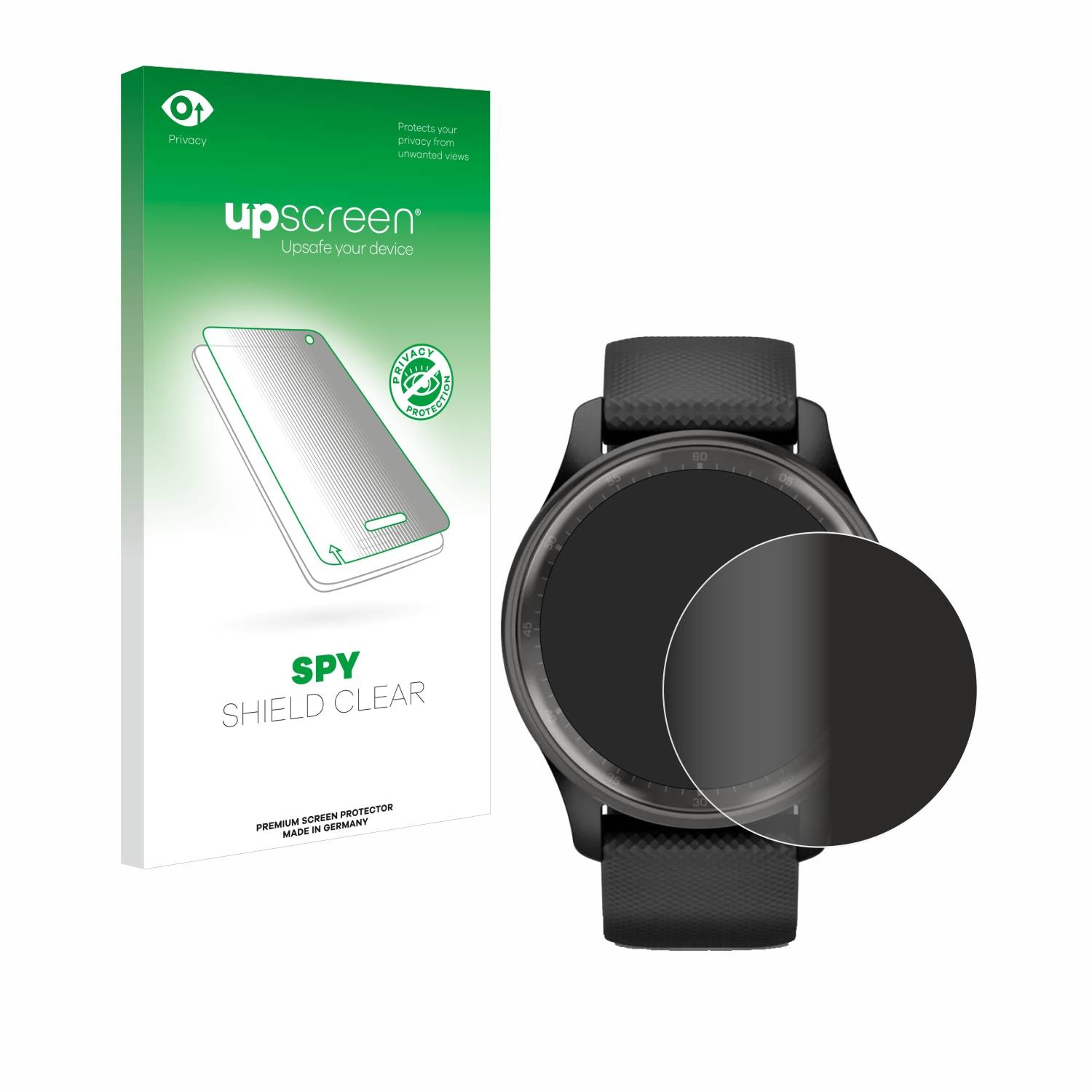 upscreen Spy Shield Sichtschutz-Folie für Garmin Vivomove Trend