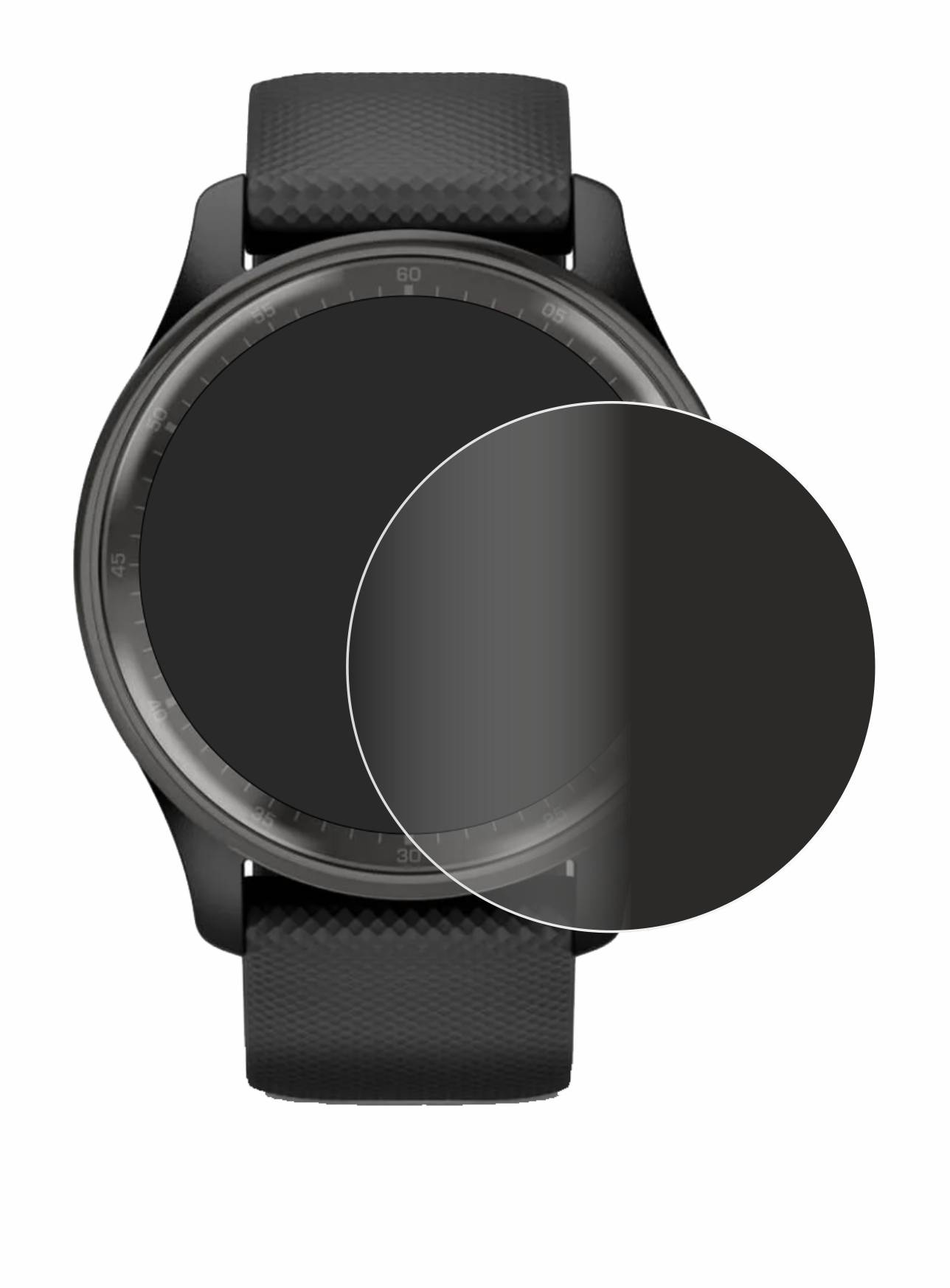 upscreen Spy Shield Sichtschutz-Folie für Garmin Vivomove Trend