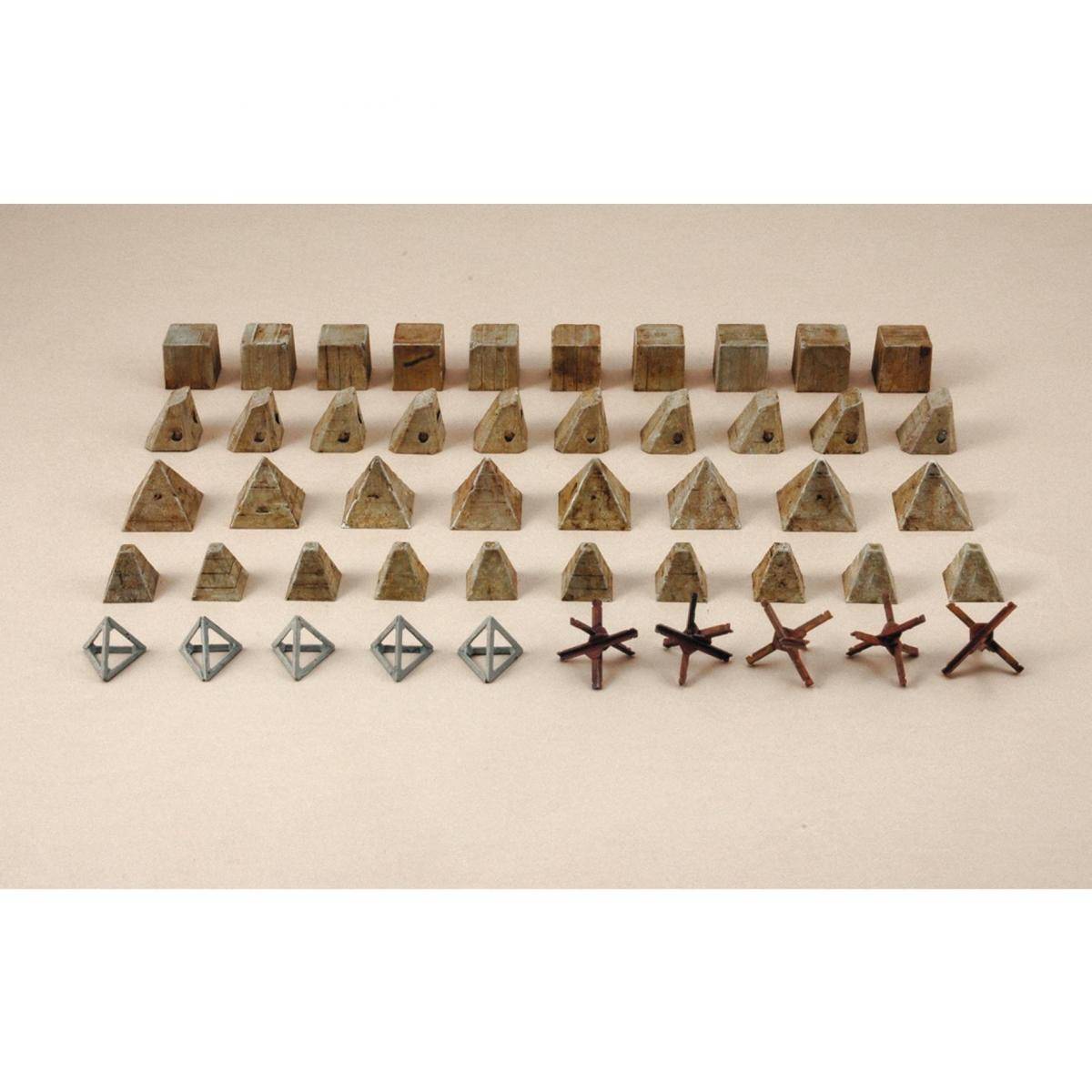 510006147 - Modellbausatz,1:72 Panzerabwehr Hindernisse