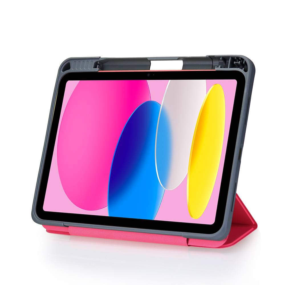 DEQSTER - Rugged MAX Case 10.9"" - für iPad 10te Gen. - Schutzhülle - starker Schutz - Robust - transparente Rückseite
