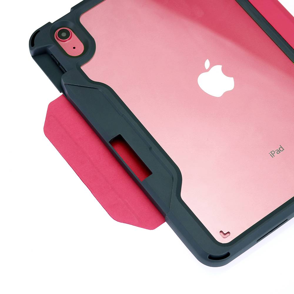 DEQSTER - Rugged MAX Case 10.9"" - für iPad 10te Gen. - Schutzhülle - starker Schutz - Robust - transparente Rückseite