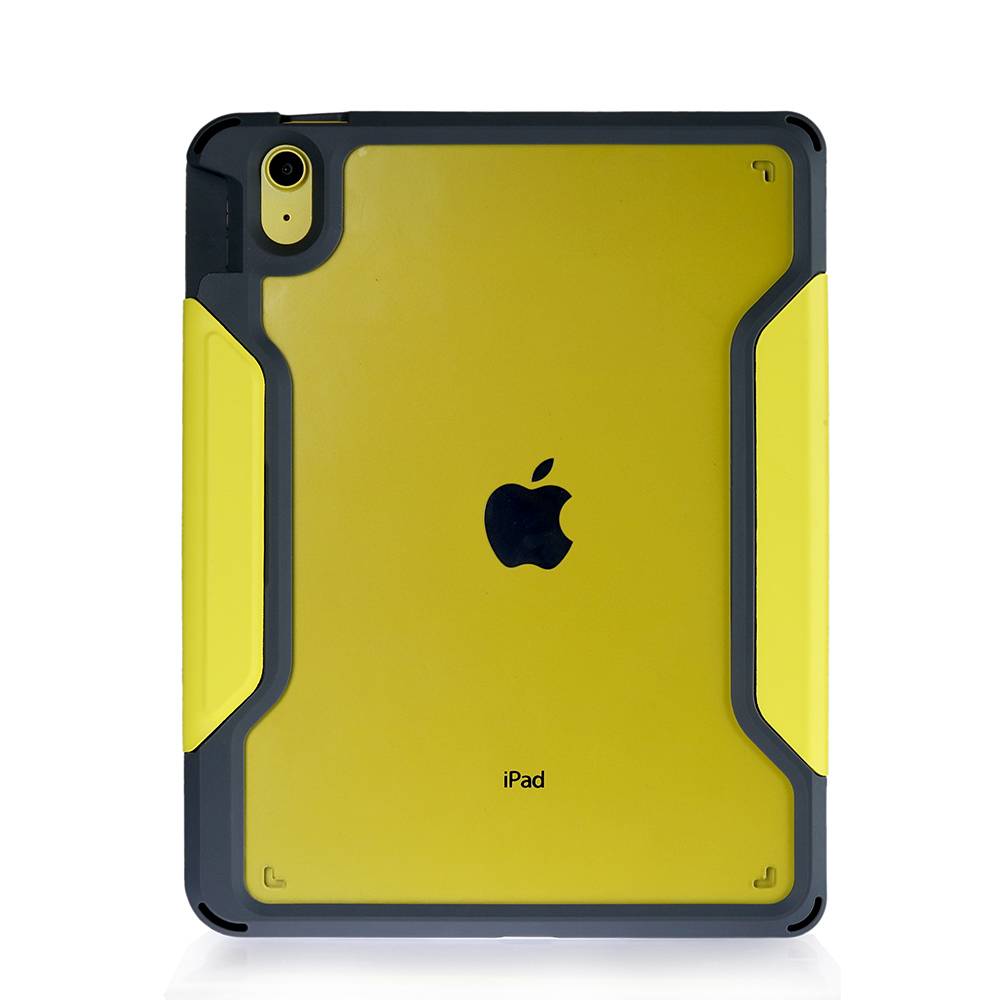 DEQSTER - Rugged MAX Case 10.9"" - für iPad 10te Gen. - Schutzhülle - starker Schutz - Robust - transparente Rückseite