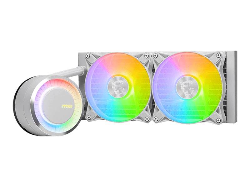 MSI MAG CORELIQUID E240 - Prozessor-Flüssigkeitskühlsystem - Kühlergröße: 240 mm - (für: LGA1156, LGA1155, LGA1150, LGA1