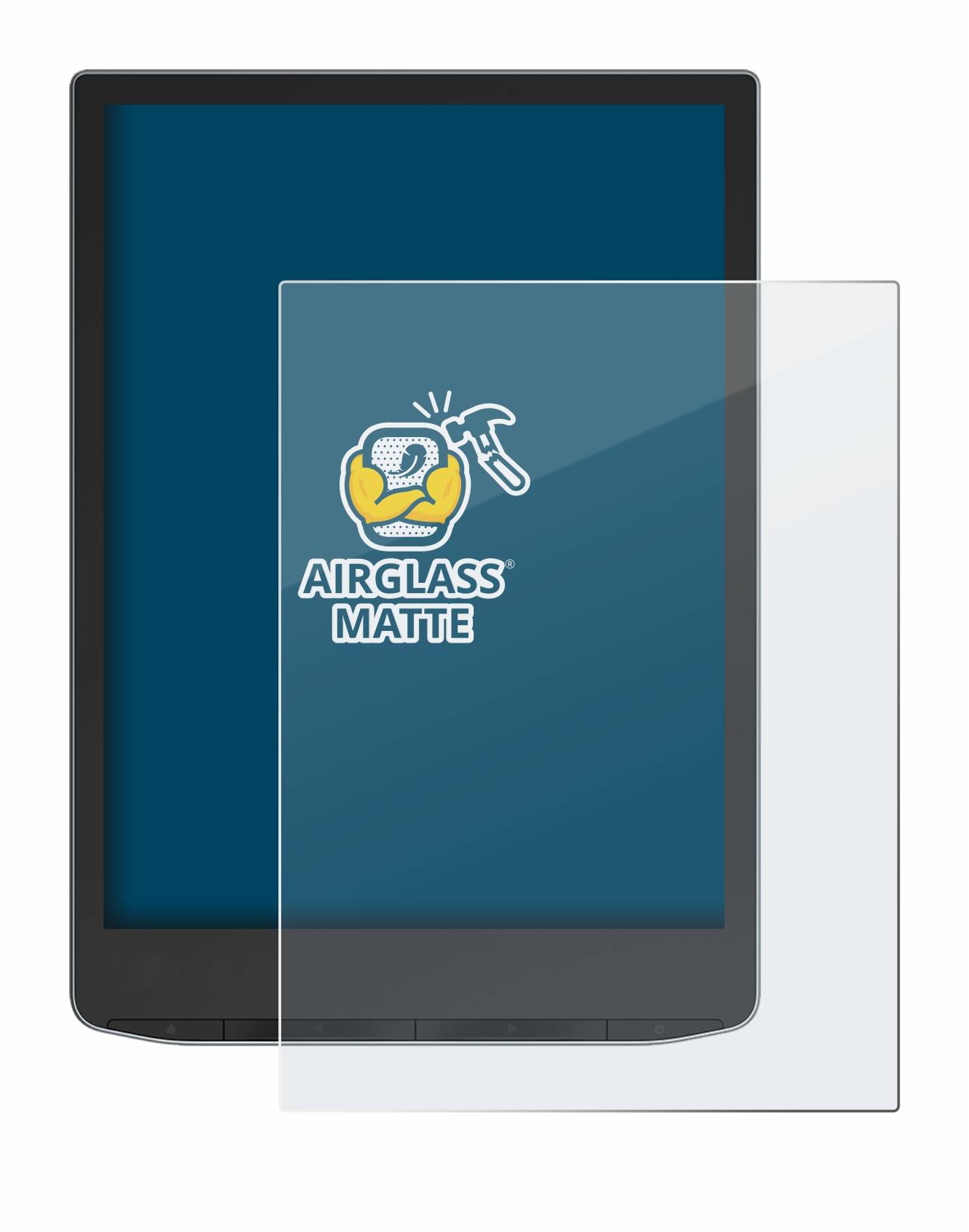 BROTECT AirGlass Matt Glas Panzer Folie für PocketBook InkPad Color 3