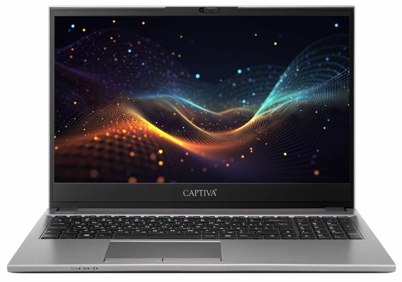 Captiva Notebook Power Starter I77-291 i5-1235U (15.6", 64GB, 2TB SSD, Intel Iris Xe Graphics, DVD-RW, Win 11 Home)