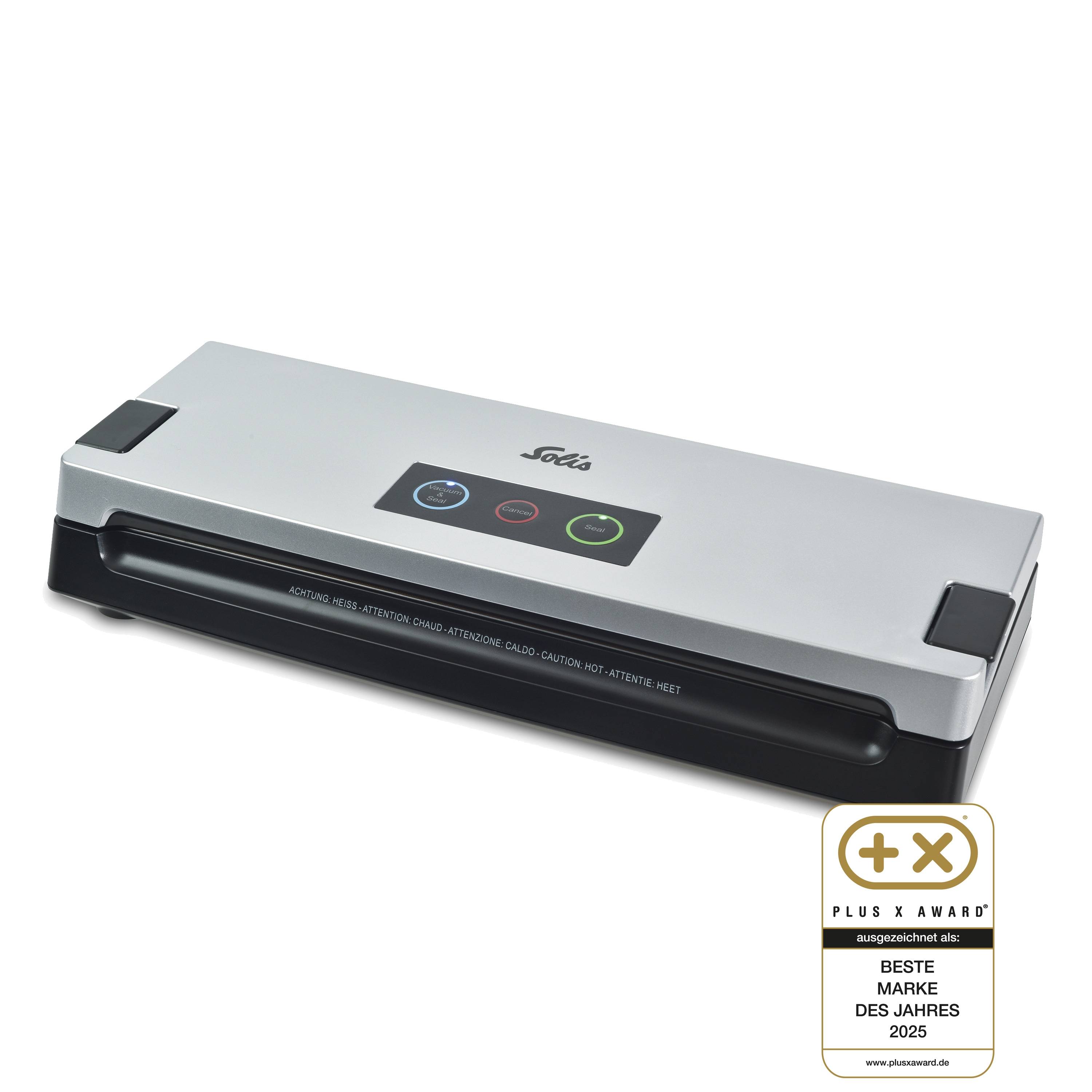 Solis Vakuumiergerät 30cm Beutel 2,5mm Schweißnaht, Dauerbetrieb, Versiegelung