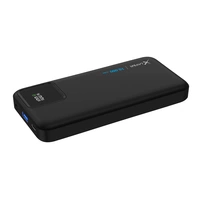 XLayer Powerbank 10.000 mAh mit zwei integrierten Kabeln PD 20W Black XLayer Powerbank 10.000 mAh mit zwei integrierten Kabeln PD 20W Black