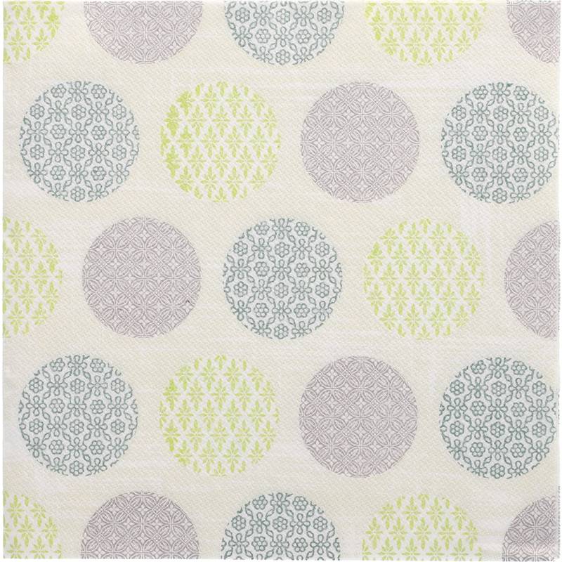 PAPSTAR Motiv-Servietten "ROYAL Collection Rococo", grün