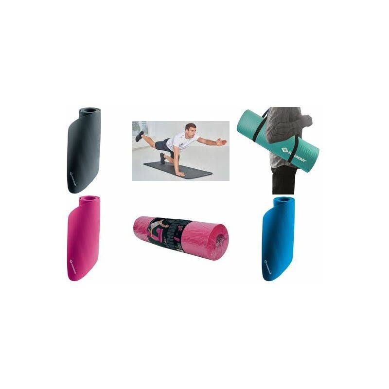 SCHILDKRÖT Fitnessmatte, 10 mm, grau