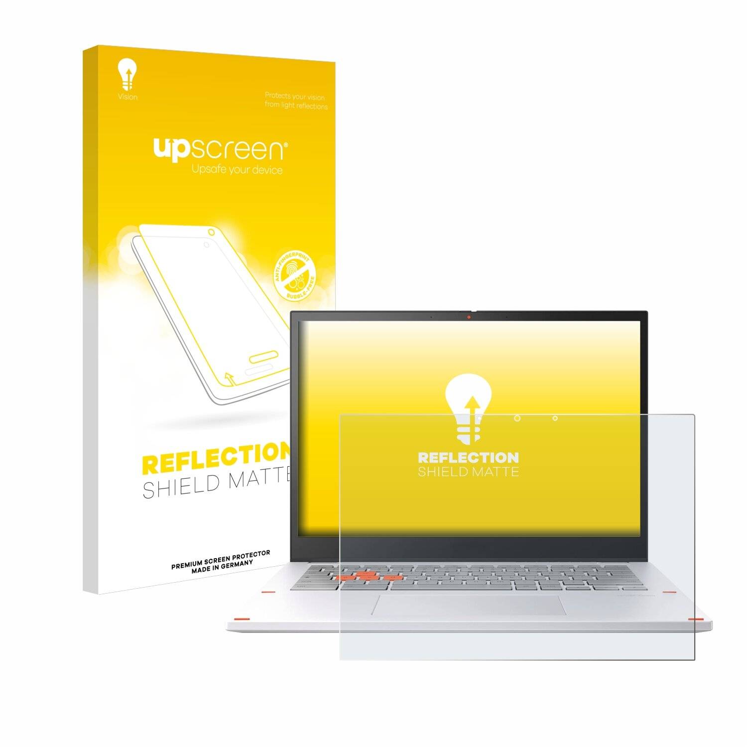 upscreen Reflection Shield Matt Schutzfolie für ASUS Chromebook Vibe CX34