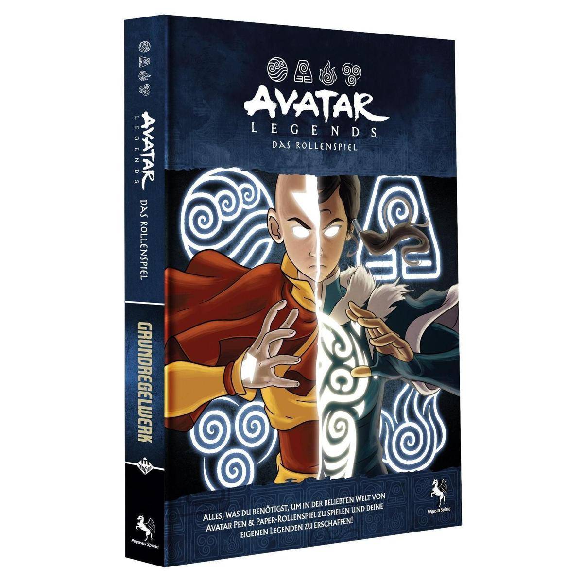 48100G - Avatar Legends - Das Rollenspiel: Grundregelwerk, 308 Seiten (DE-Ausgabe)