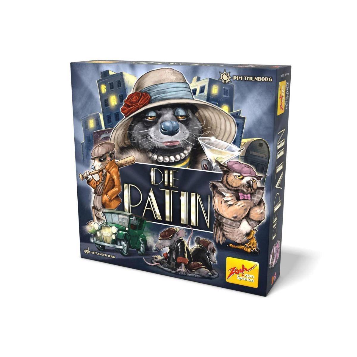 ZOC05185 - Die Patin, Brettspiel, für 2-5 Spieler, ab 12 Jahren (DE-Ausgabe)